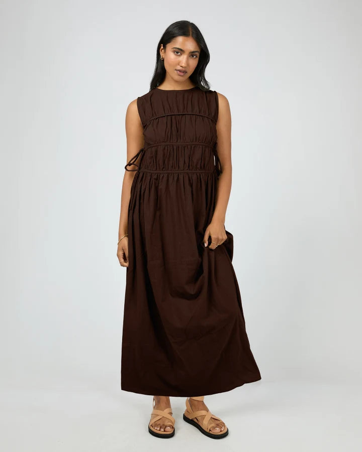 ALL ABOUT EVE - LOU LOU TIE MAXI DRESS