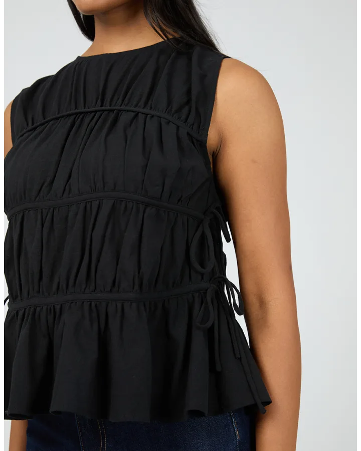 ALL ABOUT EVE - LOU LOU TIE TOP