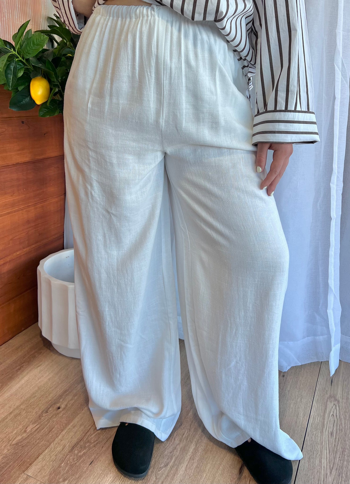 ALL ABOUT EVE - LUXE LINEN PANT