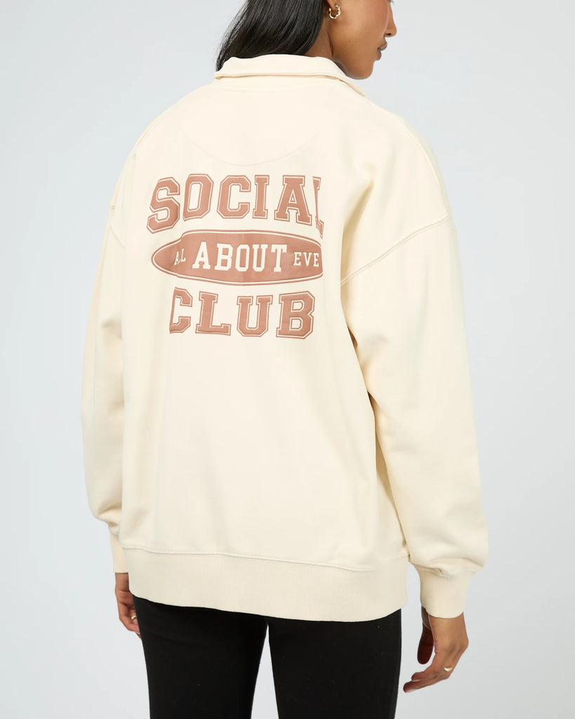 ALL ABOUT EVE - ELEVATED RELAXED 1/4 ZIP