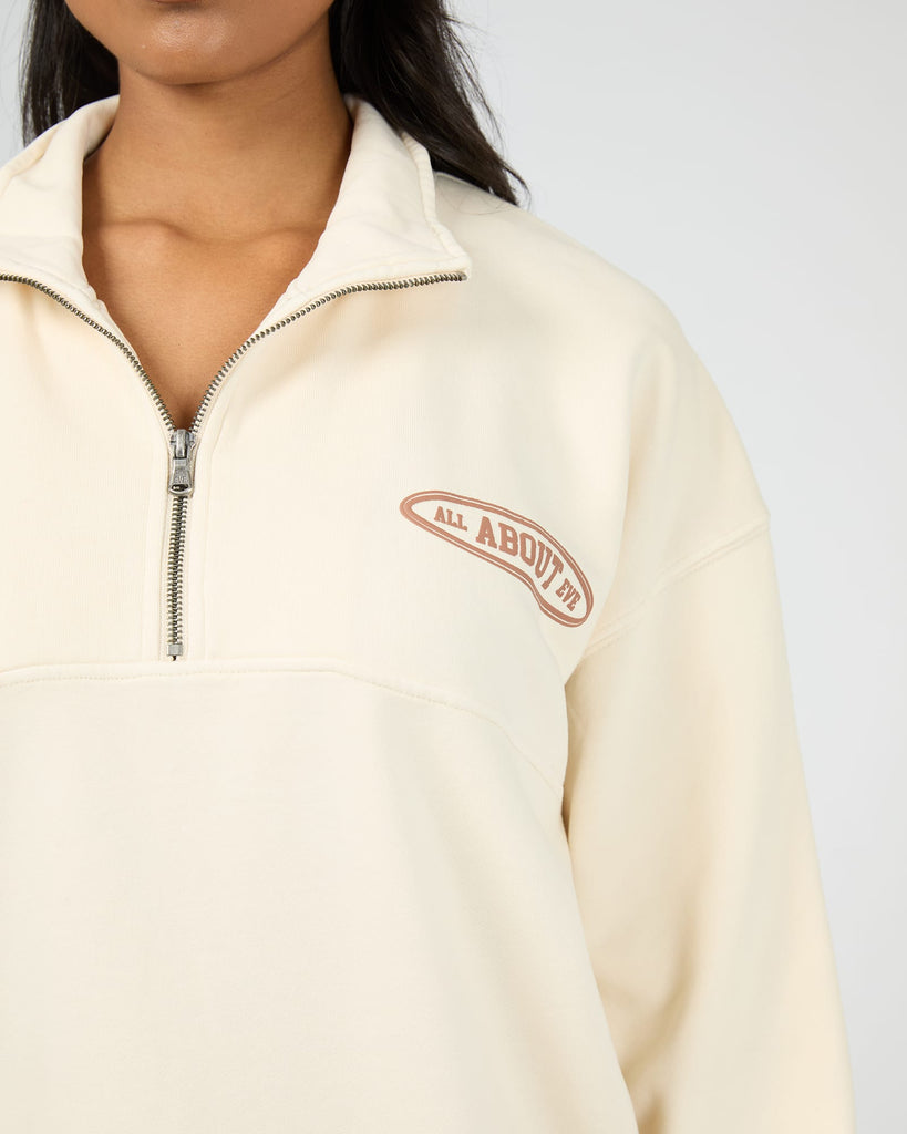 ALL ABOUT EVE - ELEVATED RELAXED 1/4 ZIP
