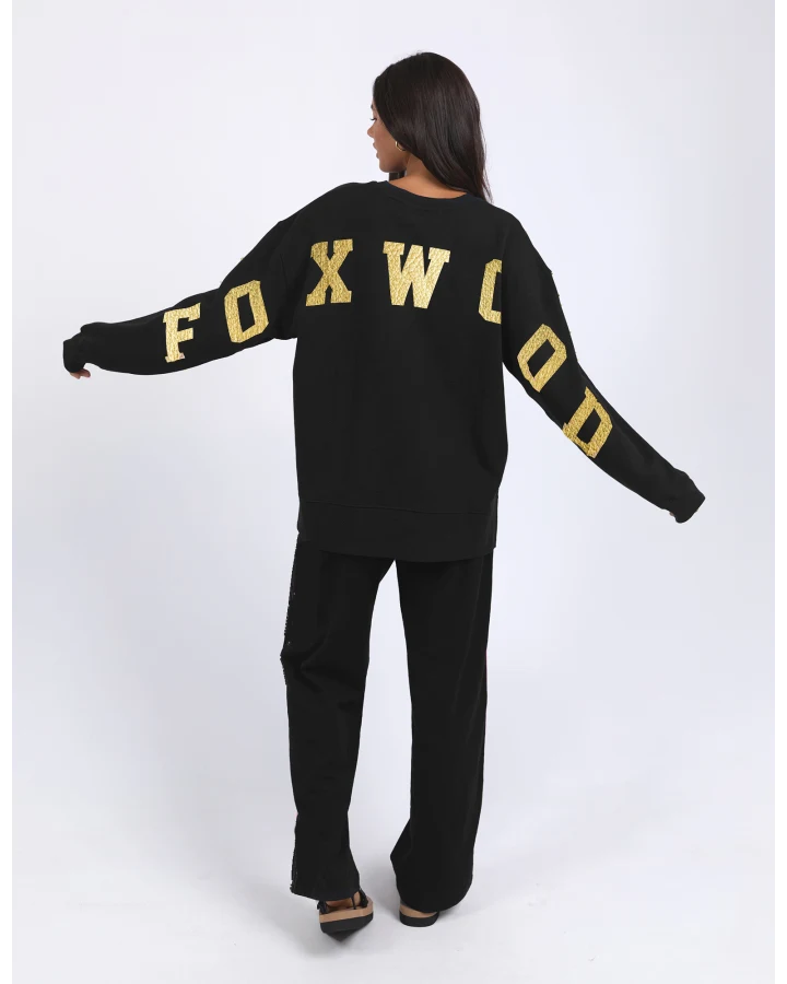 FOXWOOD - METALLIC INTERVAL CREW