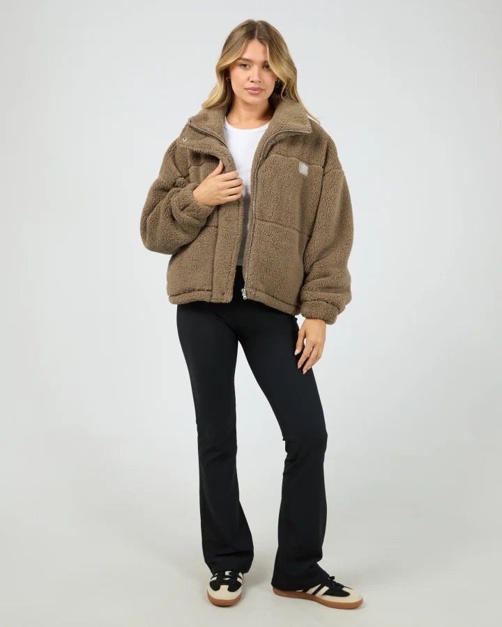ALL ABOUT EVE - COSY CLUB TEDDY JACKET