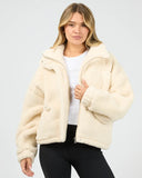 ALL ABOUT EVE - COSY CLUB TEDDY JACKET