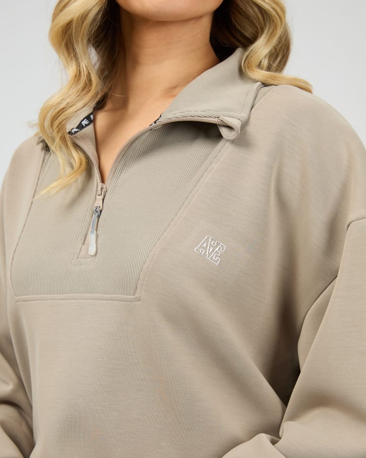 ALL ABOUT EVE - LUXE ACTIVE 1/4 ZIP