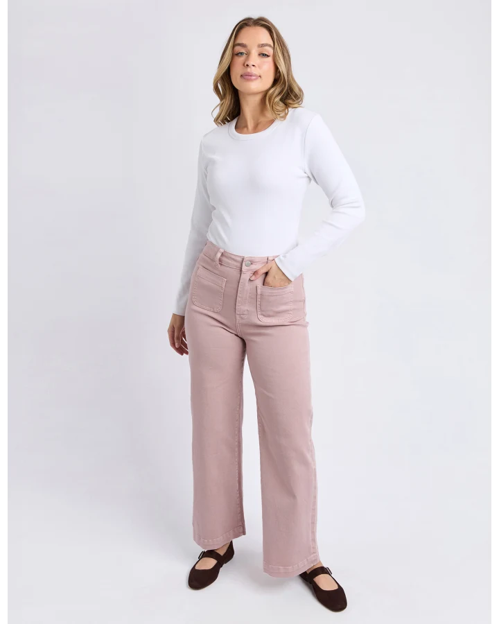 FOXWOOD- SARAH WIDE LEG JEAN