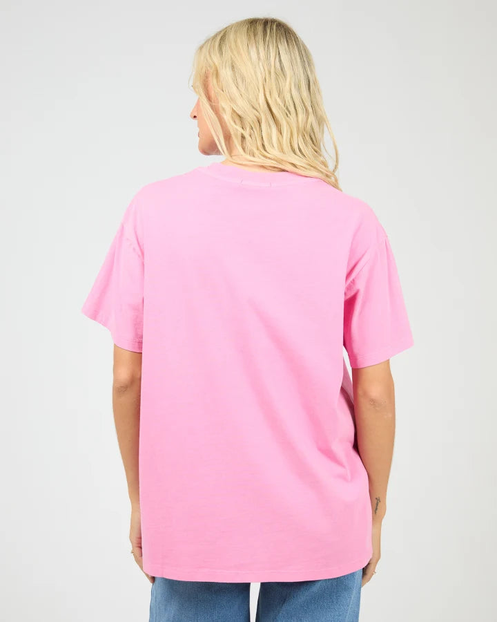 ALL ABOUT EVE - POMEGRANATE RELAXED TEE