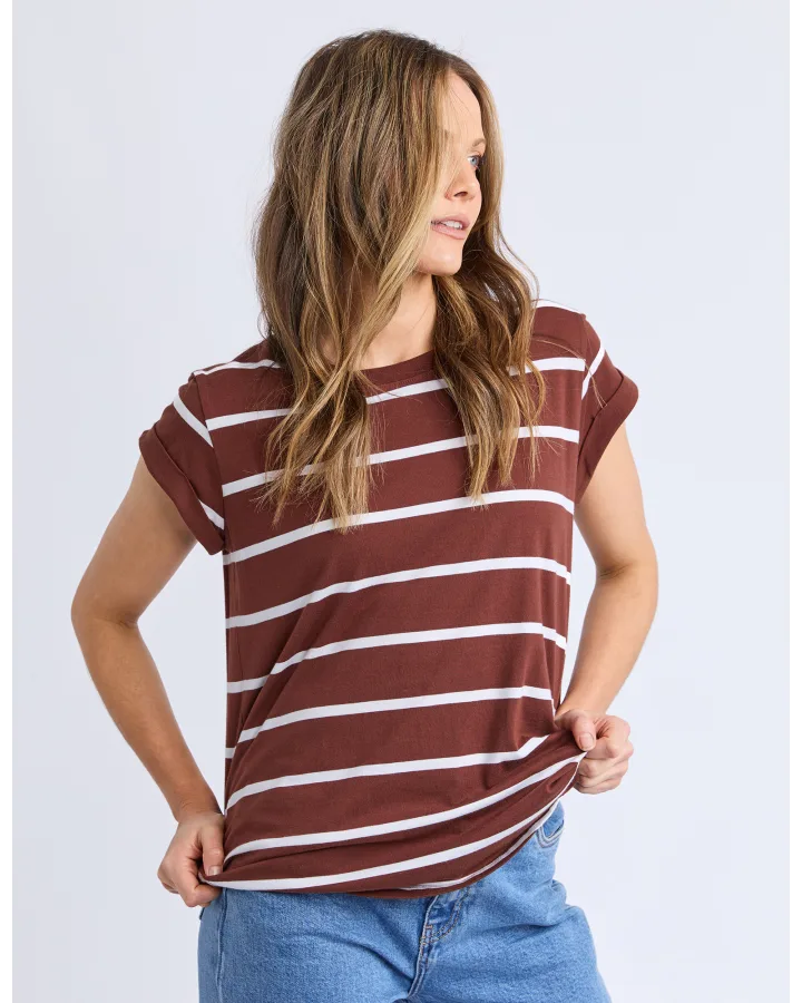 FOXWOOD - MANLY STRIPE TEE