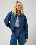 ALL ABOUT EVE - BANKS CROP JACKET
