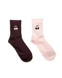 ALL ABOUT EVE - DOLCE CREW SOCK 2PK