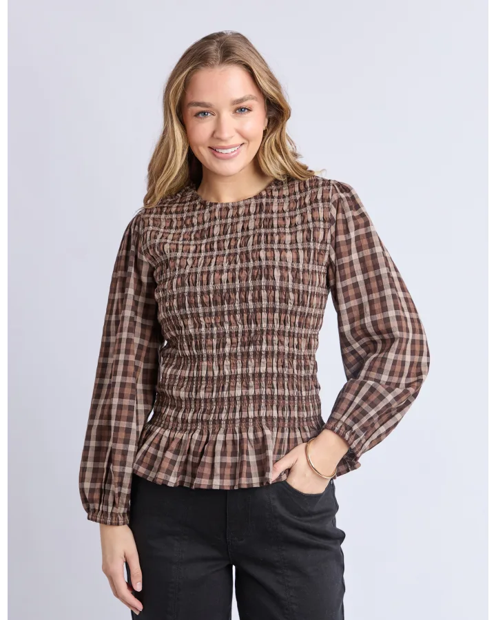 FOXWOOD - COCO CHECK TOP
