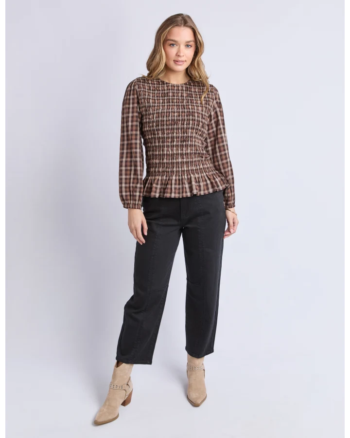 FOXWOOD - COCO CHECK TOP