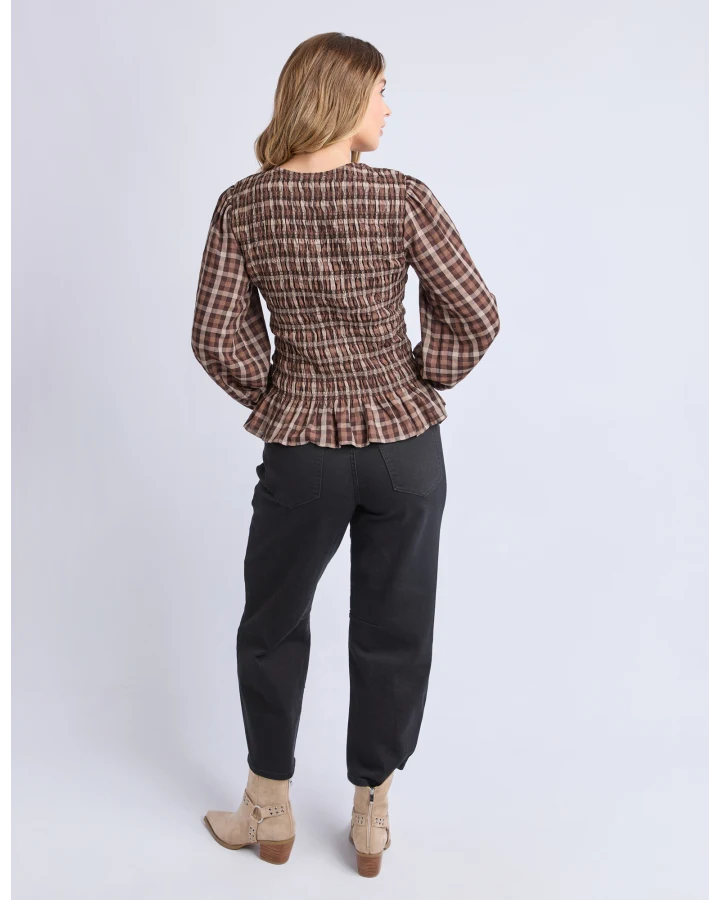 FOXWOOD - COCO CHECK TOP