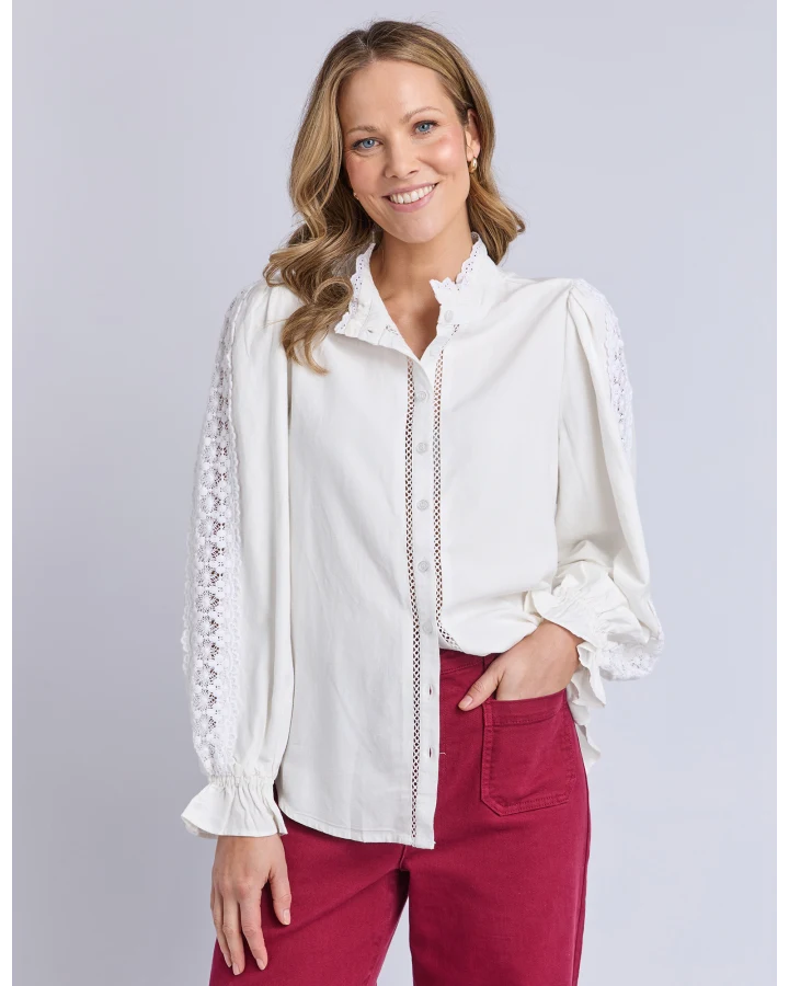 ELM - DAHLIA LACE SHIRT