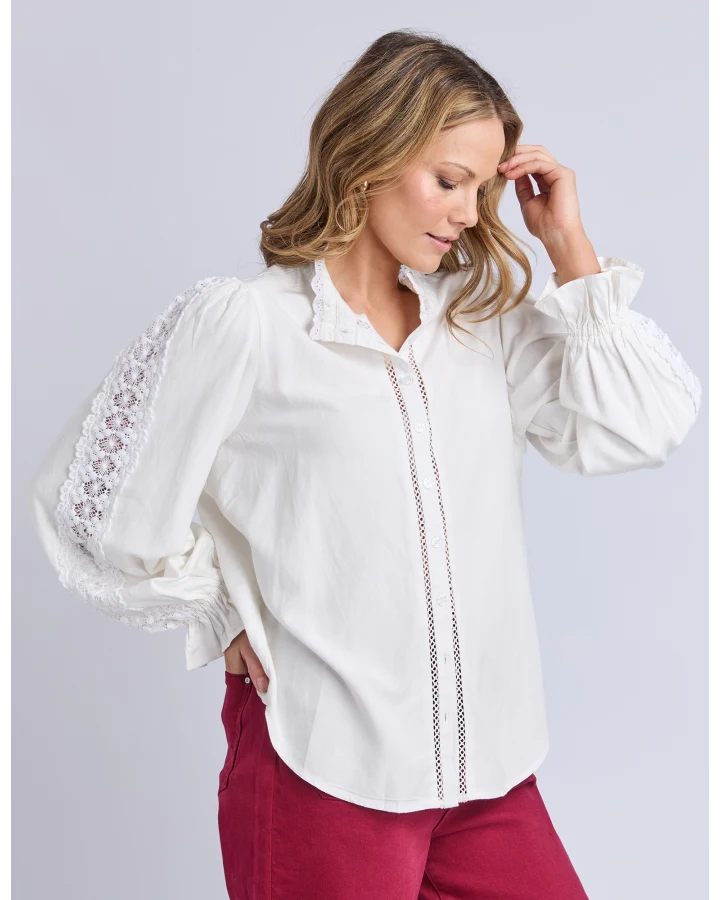 ELM - DAHLIA LACE SHIRT