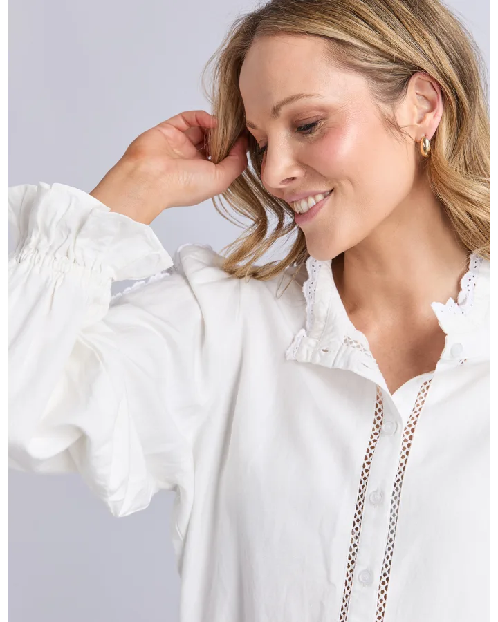 ELM - DAHLIA LACE SHIRT
