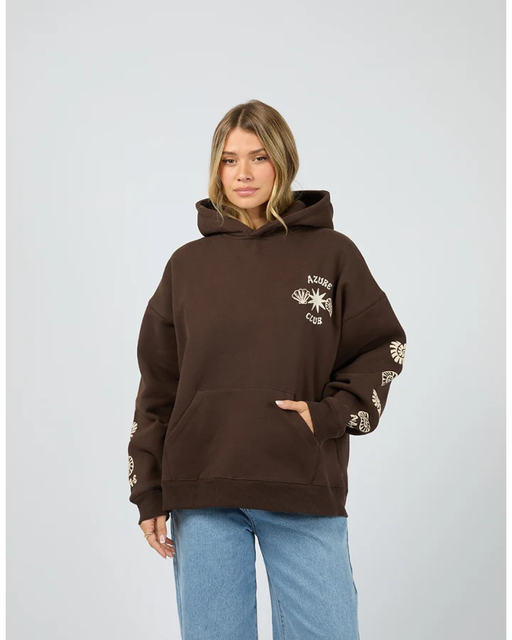 ALL ABOUT EVE - AZURE CLUB RELAXED HOODIE