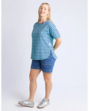 ELM - LAUREN S/S TEE - STRIPE