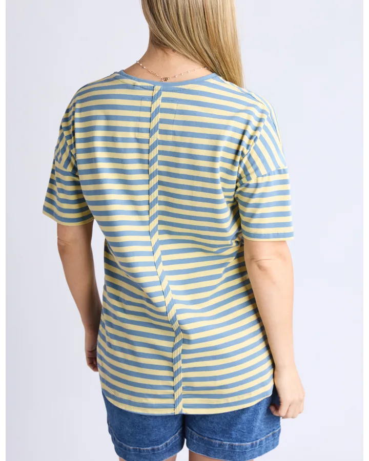 ELM - LAUREN S/S TEE - STRIPE