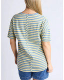 ELM - LAUREN S/S TEE - STRIPE