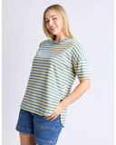 ELM - LAUREN S/S TEE - STRIPE