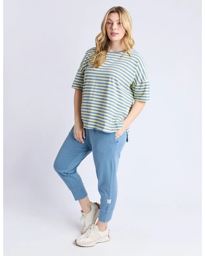 ELM - LAUREN S/S TEE - STRIPE