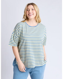 ELM - LAUREN S/S TEE - STRIPE