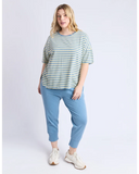 ELM - LAUREN S/S TEE - STRIPE