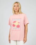 ALL ABOUT EVE - WILD CHERRY RELAXED TEE