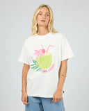ALL ABOUT EVE - PINA COLADA RELAXED TEE