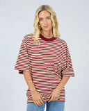 ALL ABOUT EVE - PALOMA OVERSIZED STRIPE TEE