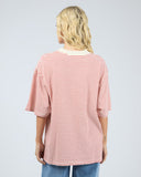 ALL ABOUT EVE - KYA OVERSIZED STRIPE TEE