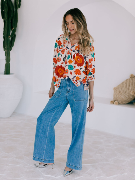 JOOP & GYSPY - EMILIE FLOWER TOP