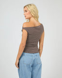 ALL ABOUT EVE - KYLIE STRIPE TOP