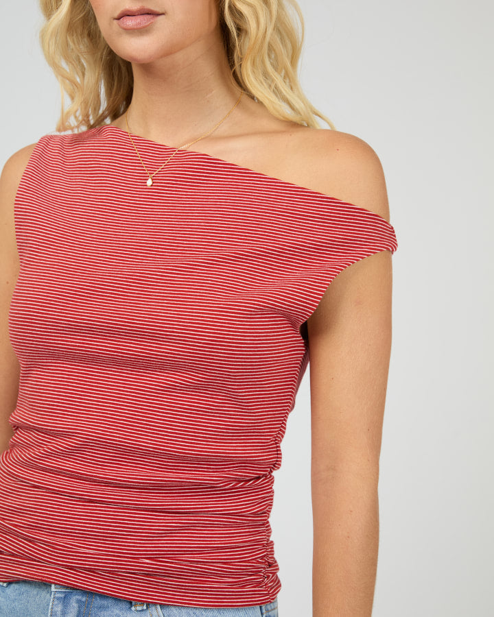 ALL ABOUT EVE - KYLIE STRIPE TOP