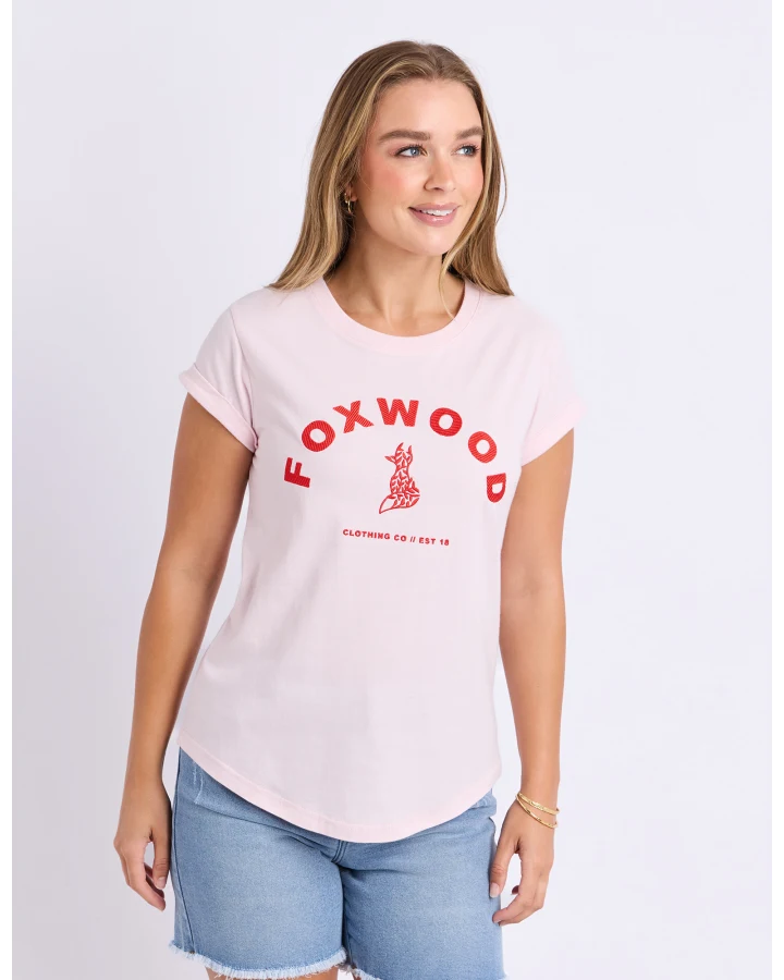 FOXWOOD - EFFORTLESS CONTRAST TEE