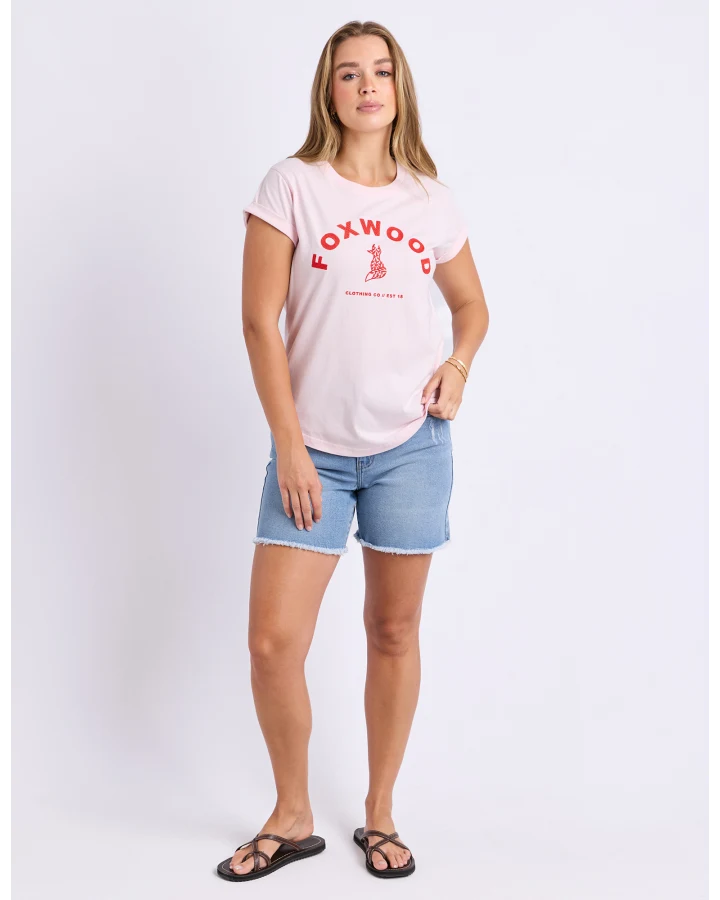 FOXWOOD - EFFORTLESS CONTRAST TEE