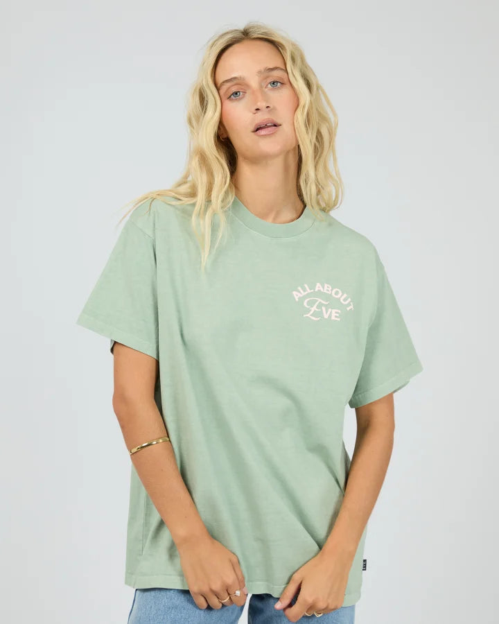 ALL ABOUT EVE - MATCHA CLUB RELAXED TEE