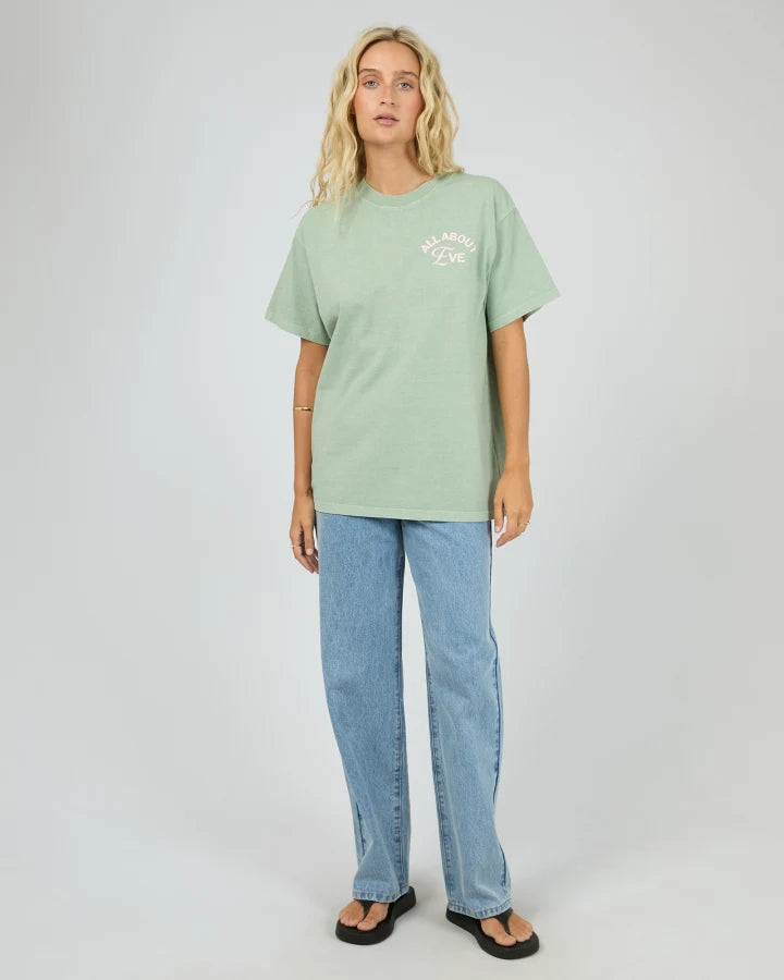 ALL ABOUT EVE - MATCHA CLUB RELAXED TEE