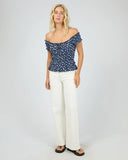 ALL ABOUT EVE - CLARABELLE FLORAL TOP