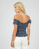 ALL ABOUT EVE - CLARABELLE FLORAL TOP