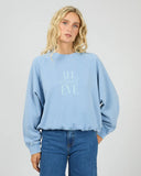 ALL ABOUT EVE - FLYNN WASHED BOX RAGLAN CREW