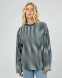 ALL ABOUT EVE - PALOMA LS STRIPE TEE