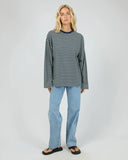 ALL ABOUT EVE - PALOMA LS STRIPE TEE