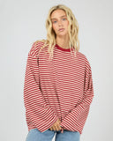 ALL ABOUT EVE - PALOMA LS STRIPE TEE
