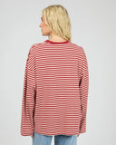 ALL ABOUT EVE - PALOMA LS STRIPE TEE