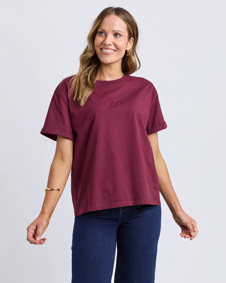 FOXWOOD - HUNTLEIGH OVERSIZED TEE
