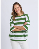 ELM - MAZIE BLOCK STRIPE SWEAT