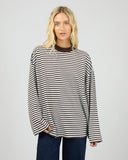 ALL ABOUT EVE - WINNIE LS STRIPE TEE