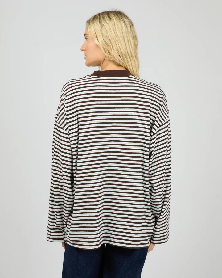 ALL ABOUT EVE - WINNIE LS STRIPE TEE